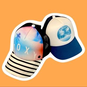 Roxy Trucker Hats, NWT, women’s one size fits all
